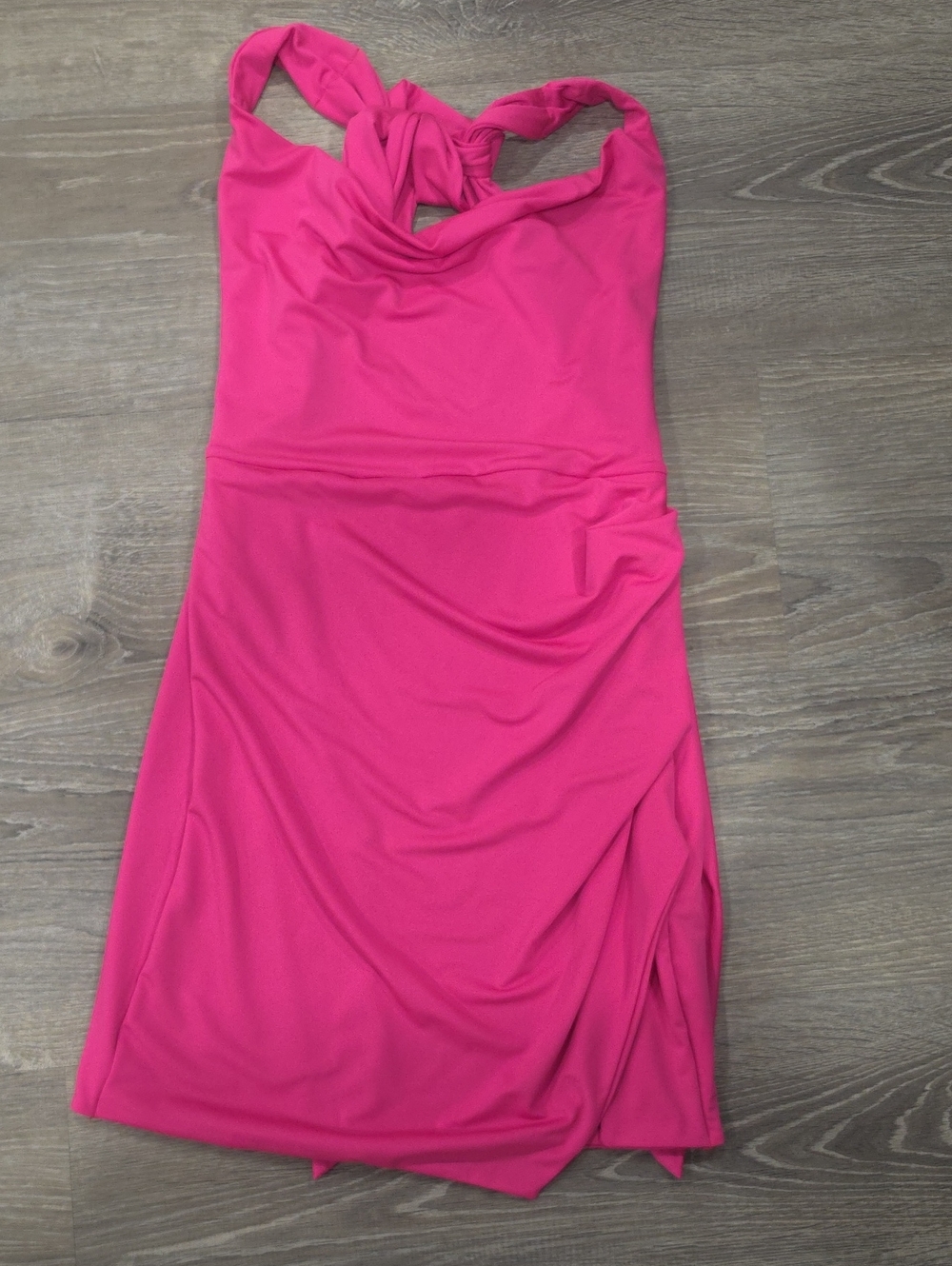 Hot Pink Mini Dress